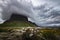 Lomagnupur Mountain In The South Of Iceland.