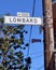 Lombard Street sign