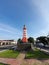 Lombok Island, Indonesia, june 1, 2023; monument in the city park