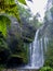 Lombok - Sendang Gile waterfall two days after a strong earthquake