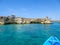 Lombok - Tall cliffs emerging from the sea