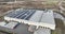 Lommel, Limburg, Belgium, 27th of January, 2024: Kristal business park, company with solar panels on its roof