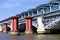 London Blackfriars Railway Bridge over Thames river daytime