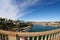 London Bridge, fisheye perspective, Lake Havasu, Arizona