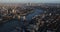 London Bridge and Thames river view from The Shard observation deck.