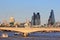 London City - bridge over Thames River
