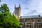 London city / England: View on Southwark Cathedral in London