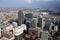 London docklands skyline view from above