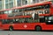 London double decker bus with Downton Abbey movie ad