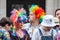 LONDON, ENGLAND- 2nd July 2022: People gathered in the streets at Pride in London