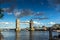 LONDON, ENGLAND - JUNE 15 2016: Tower Bridge in London in the late afternoon, England