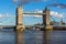 LONDON, ENGLAND - JUNE 15 2016: Tower Bridge in London in the late afternoon, Great Britain