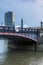 LONDON, ENGLAND - JUNE 16 2016: Sunset of Lambeth bridge, London, England