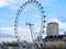 London Eye is a revolving observation wheel, or Ferris wheel, in London, on the South Bank of the River Thames