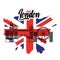 London flag england toruism travel landmark symbol