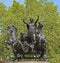 London, Great Britain -May 22, 2016: Boadicea and Her Daughters by Thomas Thornycroft