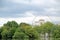 London, Great Britain -May 22, 2016: lake with a fountain in the St.Jamesâ€™s Park on a spring day