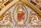LONDON, GREAT BRITAIN - SEPTEMBER 15, 2017: The detail of tiled mosaic of Ascension of the Lord in church All Saints