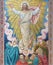 LONDON, GREAT BRITAIN - SEPTEMBER 17, 2017: The mosaic of The Ascension of the Lord in church St. Barnabas