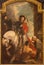 LONDON, GREAT BRITAIN - SEPTEMBER 17, 2017: The painting of St. Marin of Tours in church St. Martin, Ludgate as a copy of Van Dyck