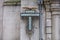 London, Greater London, 7th February 2019, detail of entrance to RAF St Clement Danes