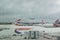 London, Heathrow, UK 2.09.2019 - British Airways Boeing 747-400 airplanes in LHR