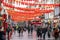 London, January 26, 2020. Chinese Paper Lanterns. London Chinatown. Chinese New Year Celebrations