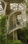 London, kew gardens: victorian staircase
