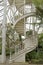 london, kew gardens: victorian staircase