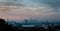 London landscape from Greenwich observatory