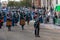 LONDON - NOVEMBER 12 : Irish pipers parading at the Lord Mayor\'s