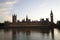 London - parliament in evening