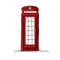 London phone box, sketch for your design