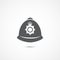 London police hat icon