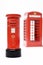 London postbox and telephone box