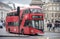London red double decker bus europe vintage transport