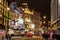 London`s West End at night