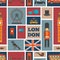 London Seamless Pattern