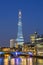 London, Shard London Bridge at Night