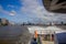 London Skyline shot from a ferry