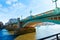 London Southwark bridge on Thames river
