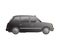 London taxi cab vector