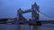 London Tower Bridge Timelapse, Cars Traffic Ships Boats Thames River Time Lapse