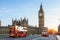 London, traffic on Westminster Bridge