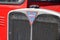 London transport logo brand and sign text on routemaster retro ancient double-decker