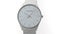 London, UK, 01.11.2020: Calvin Klein men\'s fashion watch rotating on stand