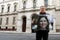 London, UK, 26 October 2021: Richard Ratcliffe hunger strike at Foreign Office in support of his wife Nazanin Zaghari-Ratcliffe