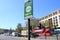 London, UK - April 9 2019: ULEZ Ultra low emission zone new charge London prepare for new Ultra Low Emission Zone ULEZ