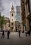 London, UK: Church of St Stephen Walbrook on the road of Walbrook in the City of London