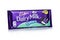 LONDON, UK - JANUARY 10, 2018: Cadbury Dairy Milk chocolate with oreo mint cookies on white. Cadbury is British multinational conf